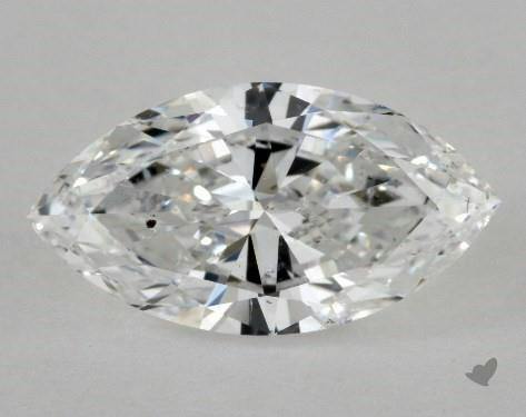 si1 not eye-clean - marquise-cut diamonds
