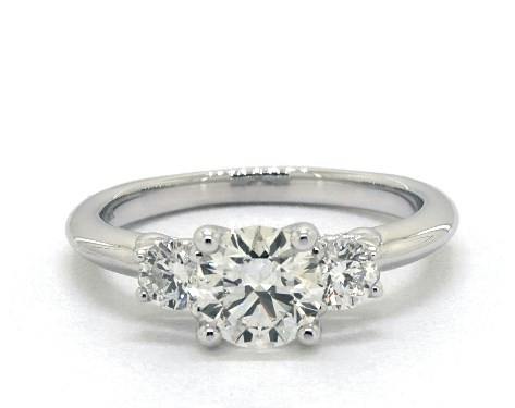 1.00ct three stone engagement ring - what carat diamond should I choose
