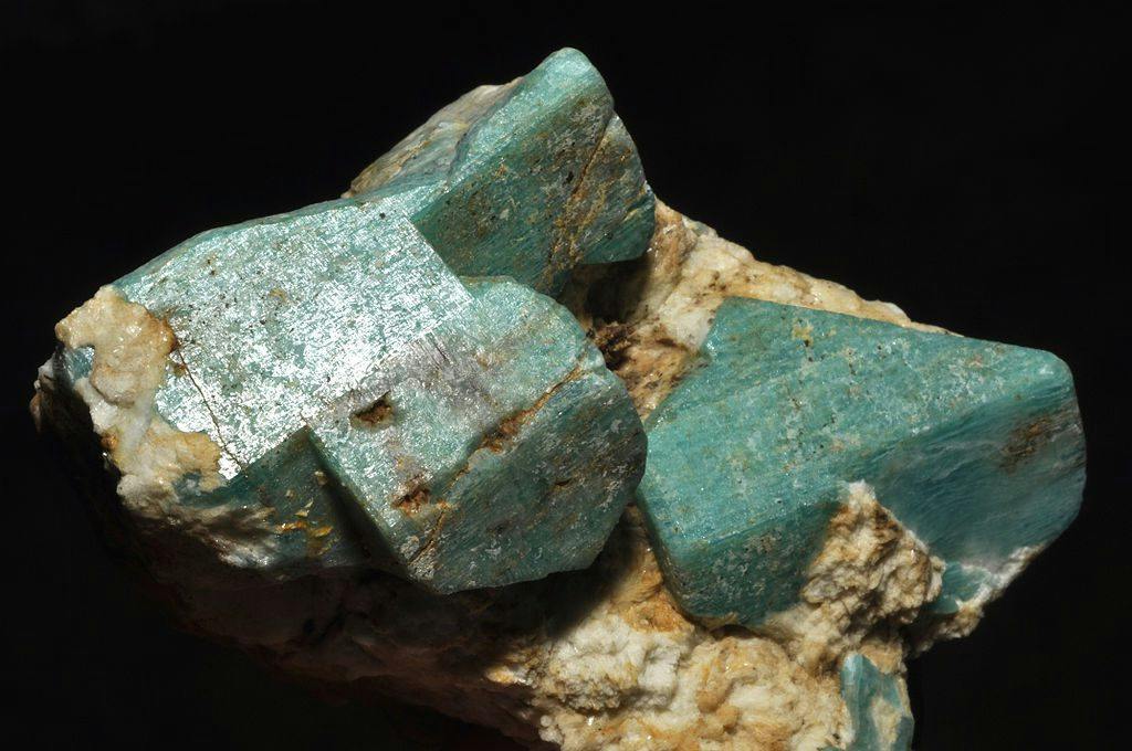 amazonite crystals - Ethiopia