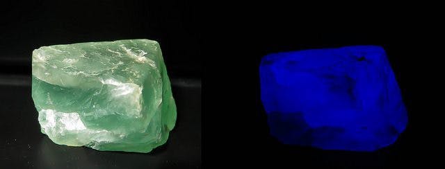 fluorescent green fluorite