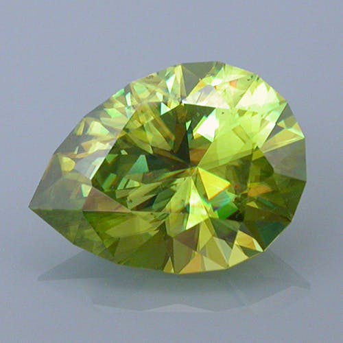 sphene 20 after - repaired and recut gems