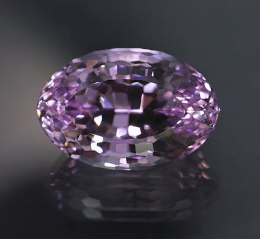 kunzite - purple gemstones