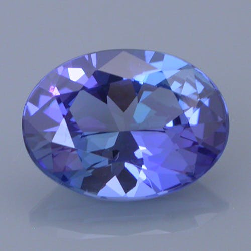 tanzanite 34 after - repaired and recut gems