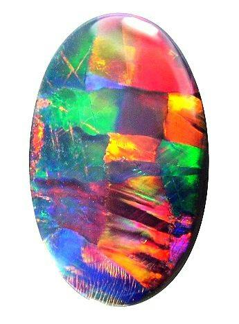 harlequin opal pattern