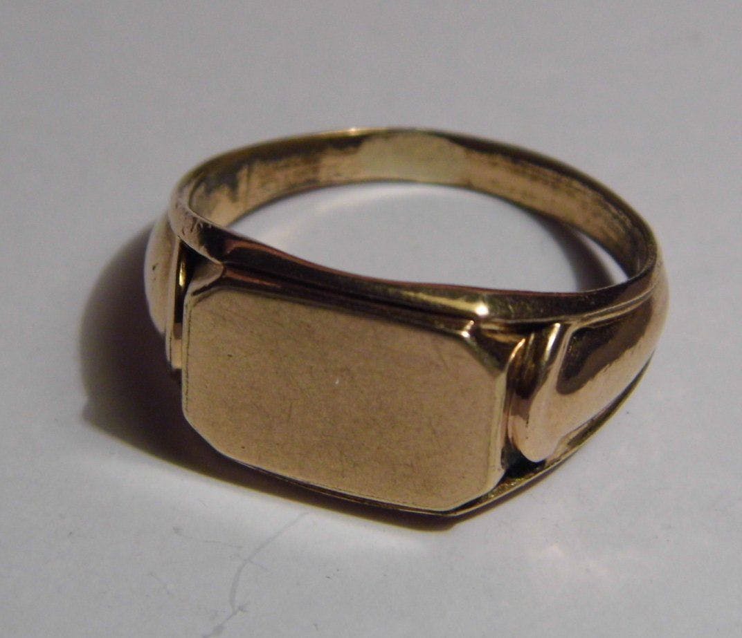 calculating gold karatage - gold-filled ring