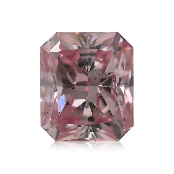 0.66 Pink I1 Fancy Color Radiant Diamond