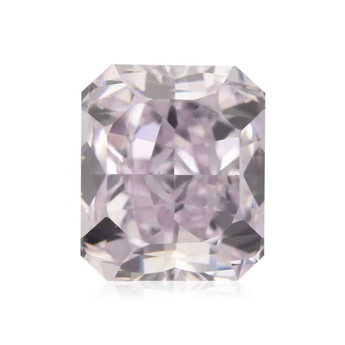 0.57 Purple VVS1 Fancy Color Radiant Diamond
