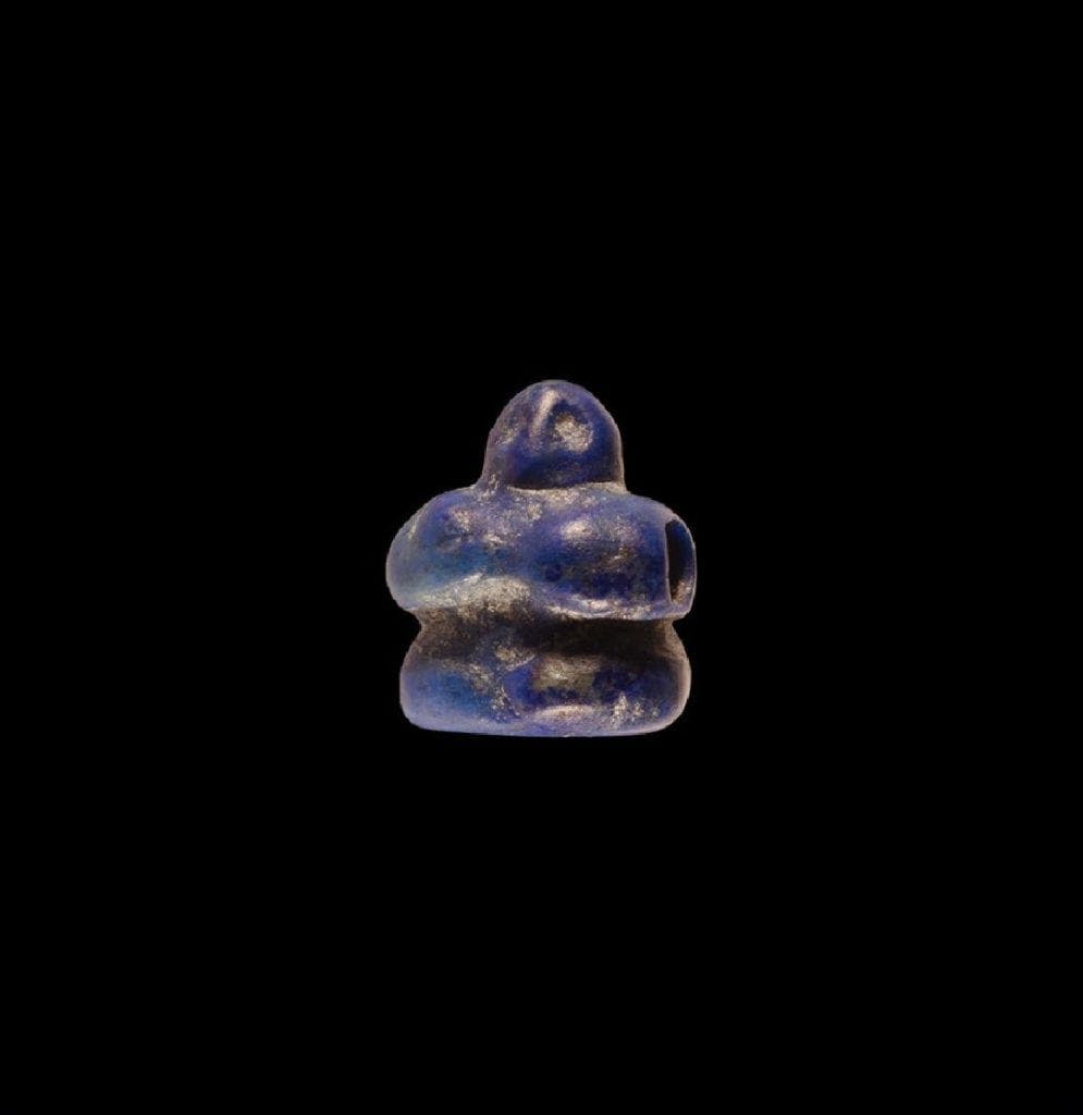 lapis lazuli mother goddess amulet