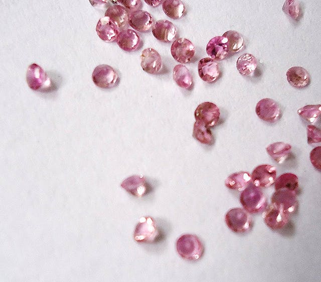pink sapphires