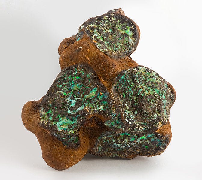 natural boulder opal