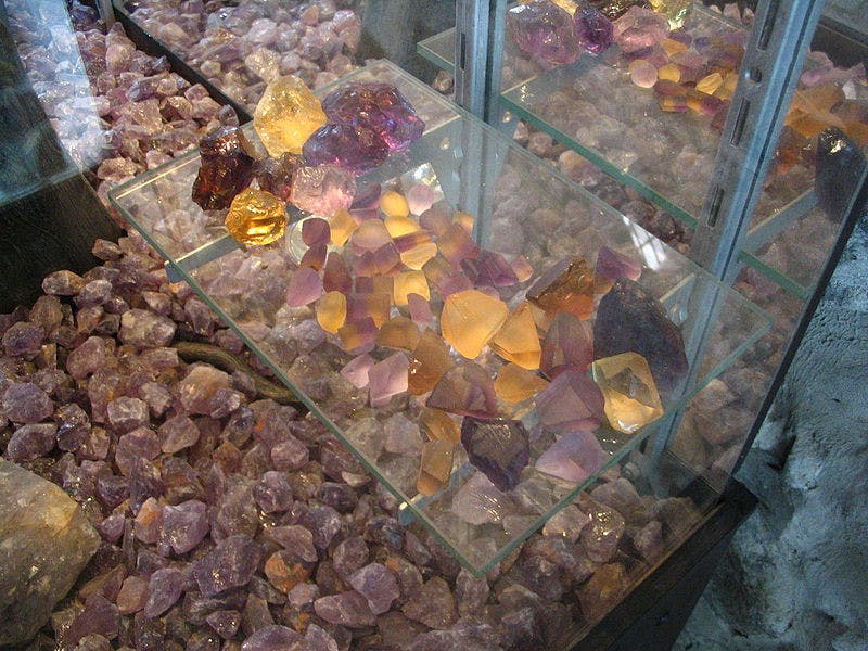 ametrines - National Mint, Bolivia
