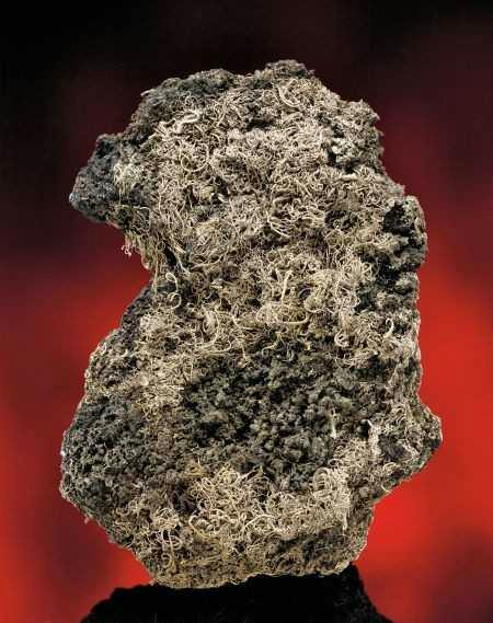 pyrargyrites with native silver - Colorado