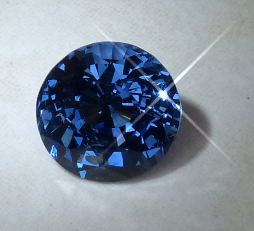 spinel collector - blue spinel