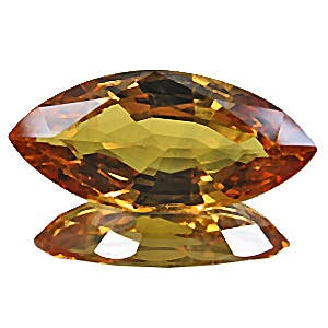 fancy gem cuts - marquise-cut yellow sapphire