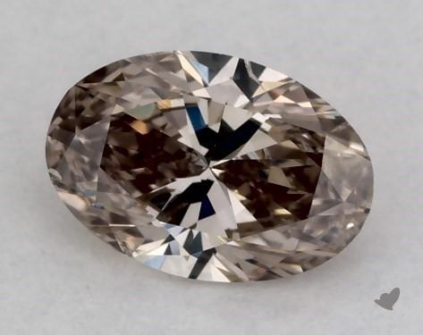  0.30 Carat Brown SI2  oval diamond