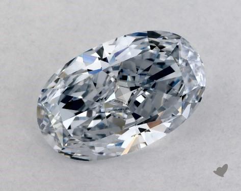  1.01 Carat Blue VS1  oval diamond