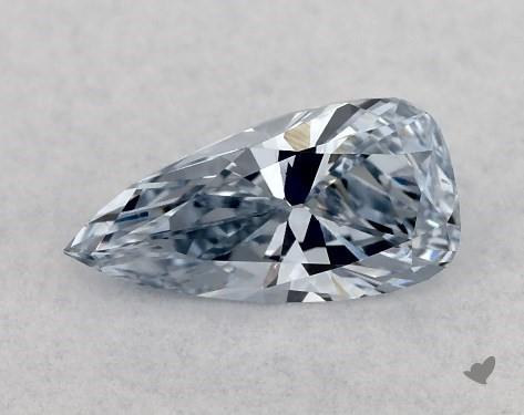  0.26 Carat Blue SI1  pear diamond