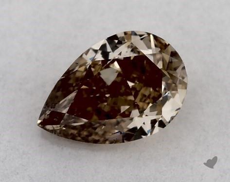  0.60 Carat Brown SI2  pear diamond