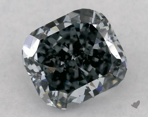  0.42 Carat Blue VS2  radiant diamond
