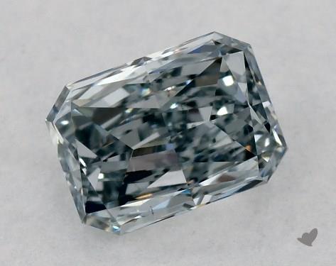  0.50 Carat Blue SI1  radiant diamond
