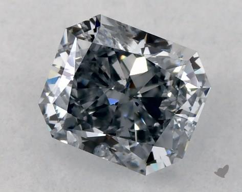  0.69 Carat Blue SI2  radiant diamond