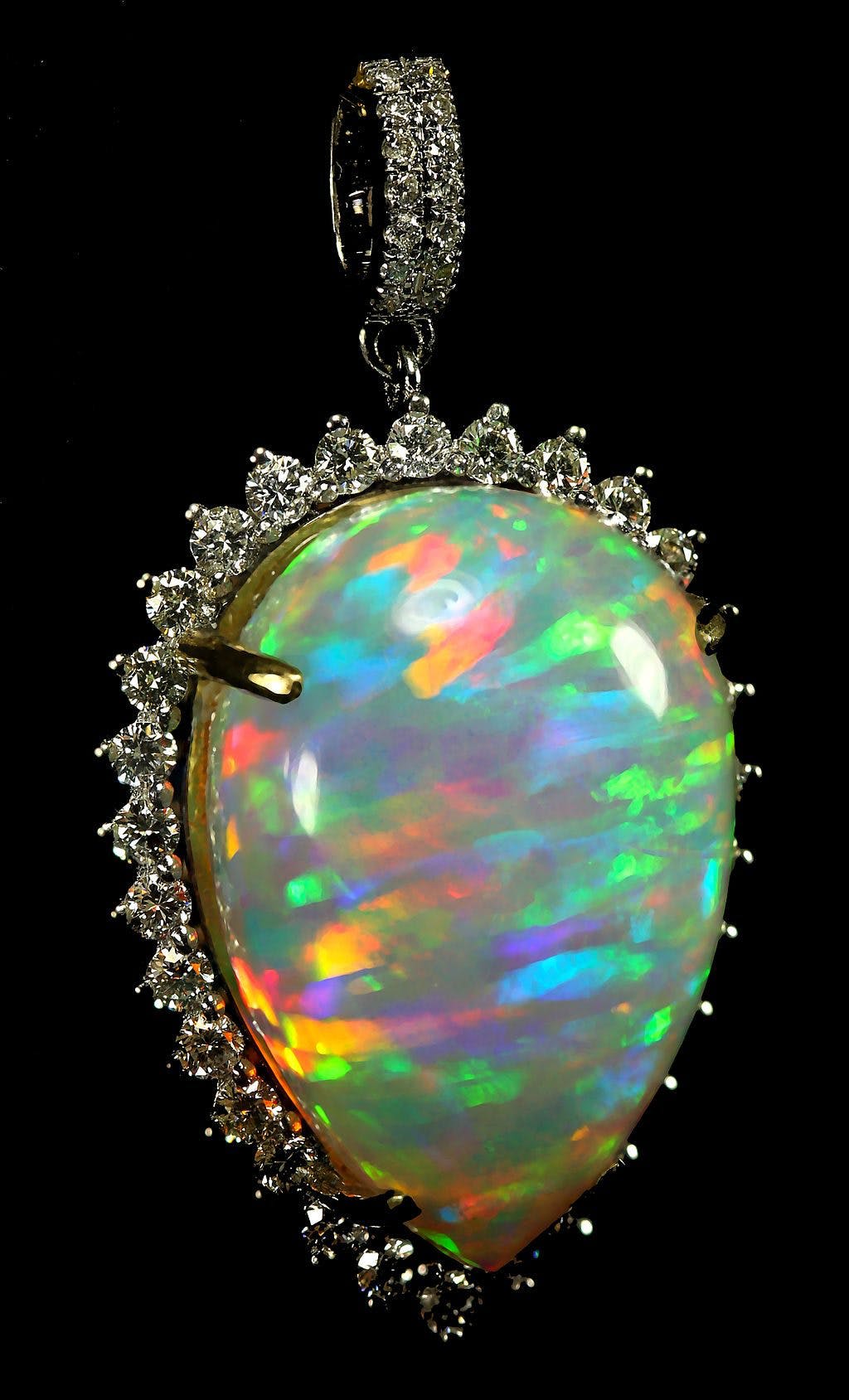 Ethiopian opal pendant