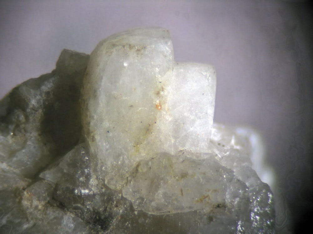 hurlbutite - crystal pair - New Hampshire