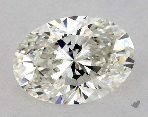 Lab-Created 2.00 Carat oval diamond James Allen