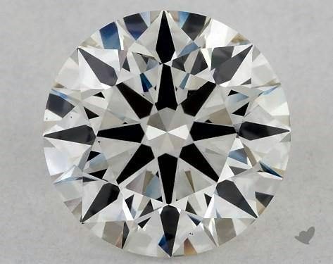 Lab-Created 2.03 Carat round diamond James Allen