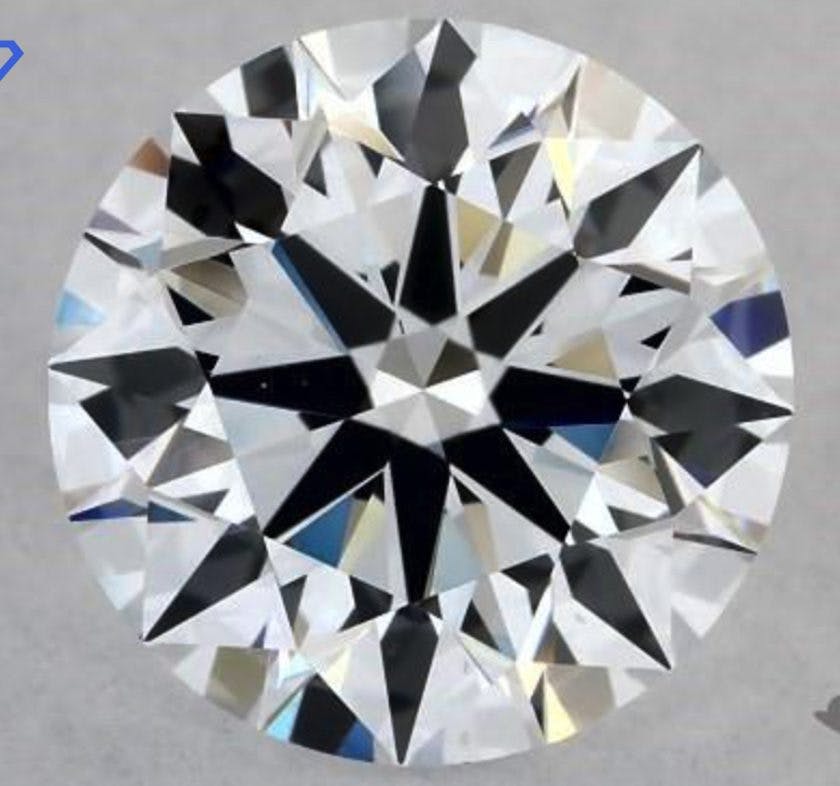 Lab-created diamond VS1