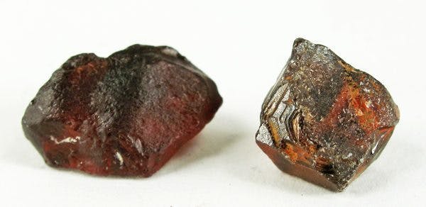 rhodolite garnet crystals - Kenya