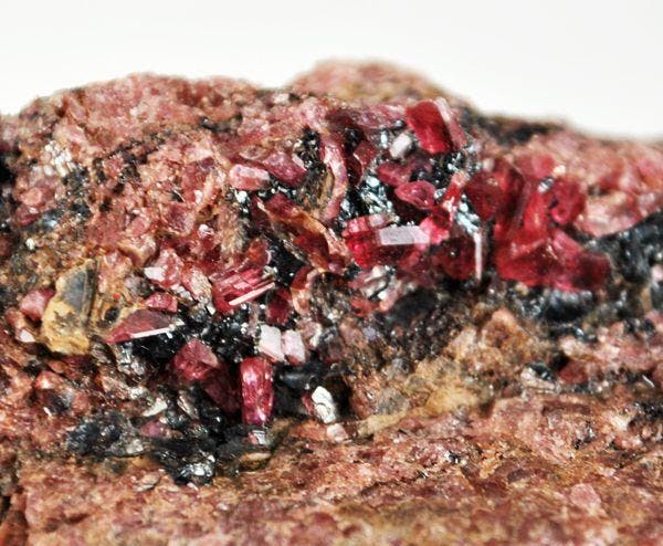 pyroxmangite crystals - Japan