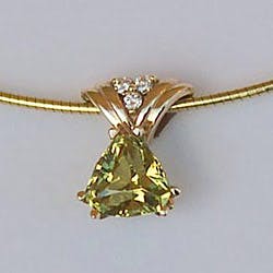 Mali Garnet - custom pendant