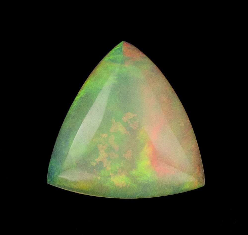 Ethiopian opal, faceted by Mark Kaufman - opal gems