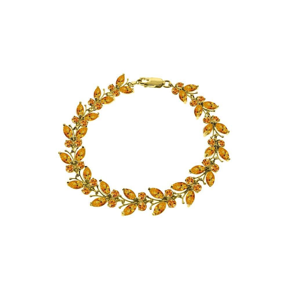 citrine bracelet - common gemstone treatments