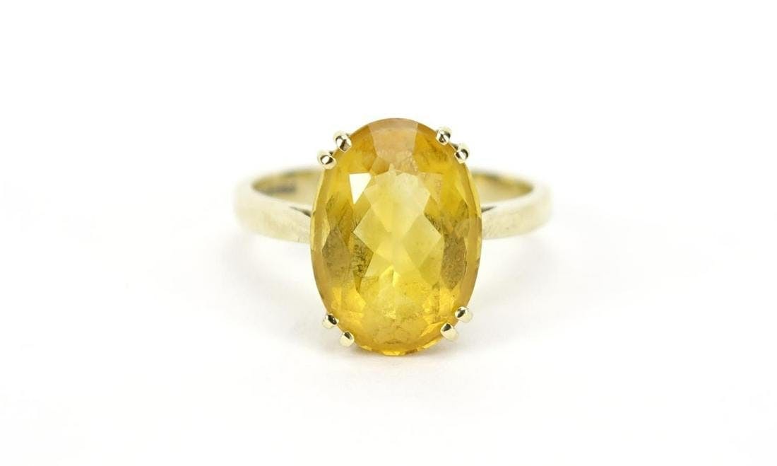 cloudy transparency citrine