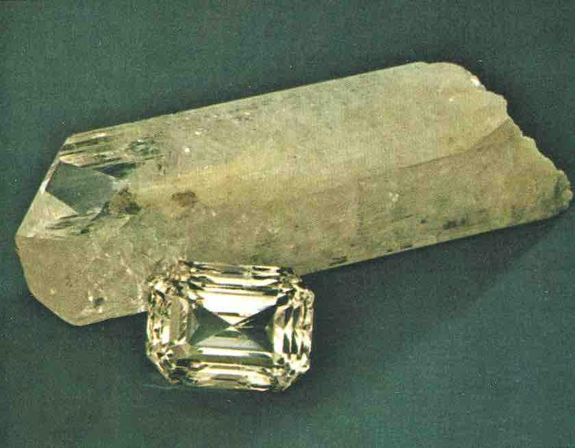 danburites - gem and crystal - Mexico