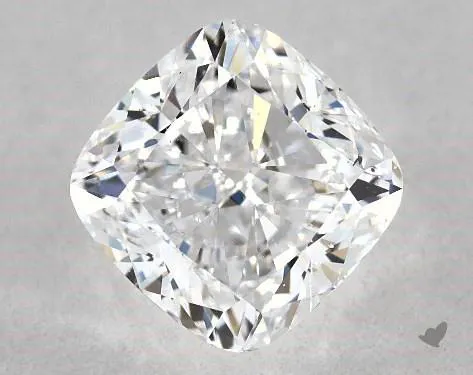 SI1 clarity cushion-cut diamond