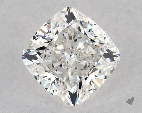 cushion-cut diamonds - crushed ice