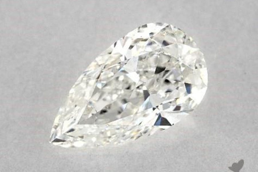 pear-shaped diamond guide - L/W ratio of 1.73
