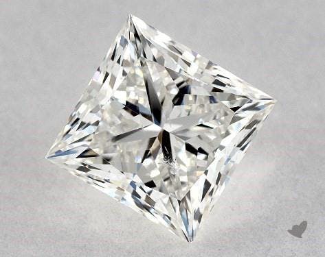 princess-cut diamonds - I1 clarity
