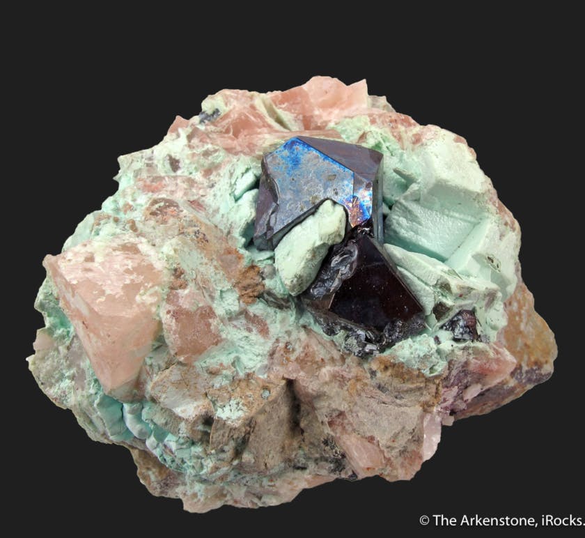 cuprite crystal, reflected light - Democratic Republic of the Congo