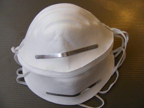 lapidary health hazards - dust mask