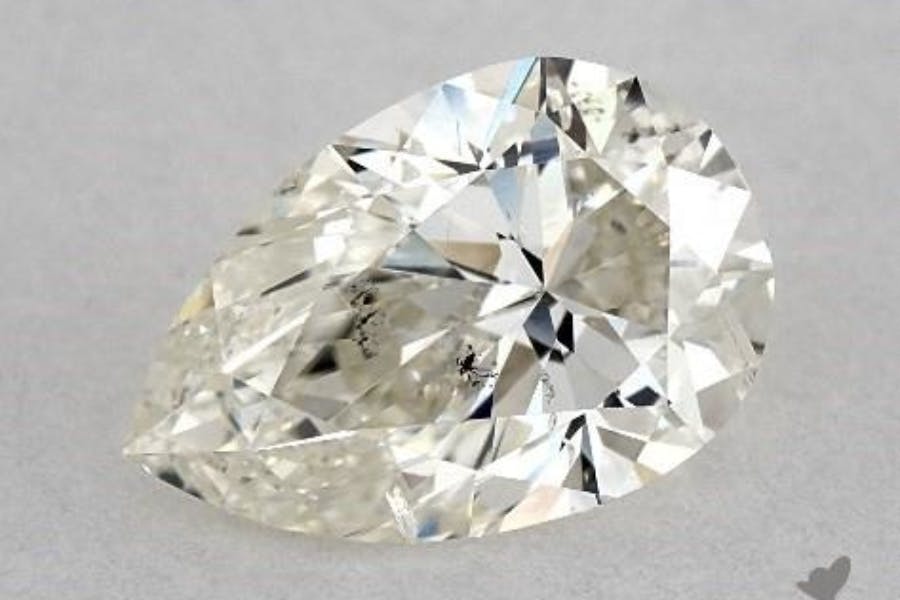 pear-shaped diamond guide - flat end