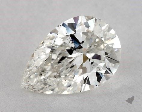 pear-shaped diamond guide - excellent shape