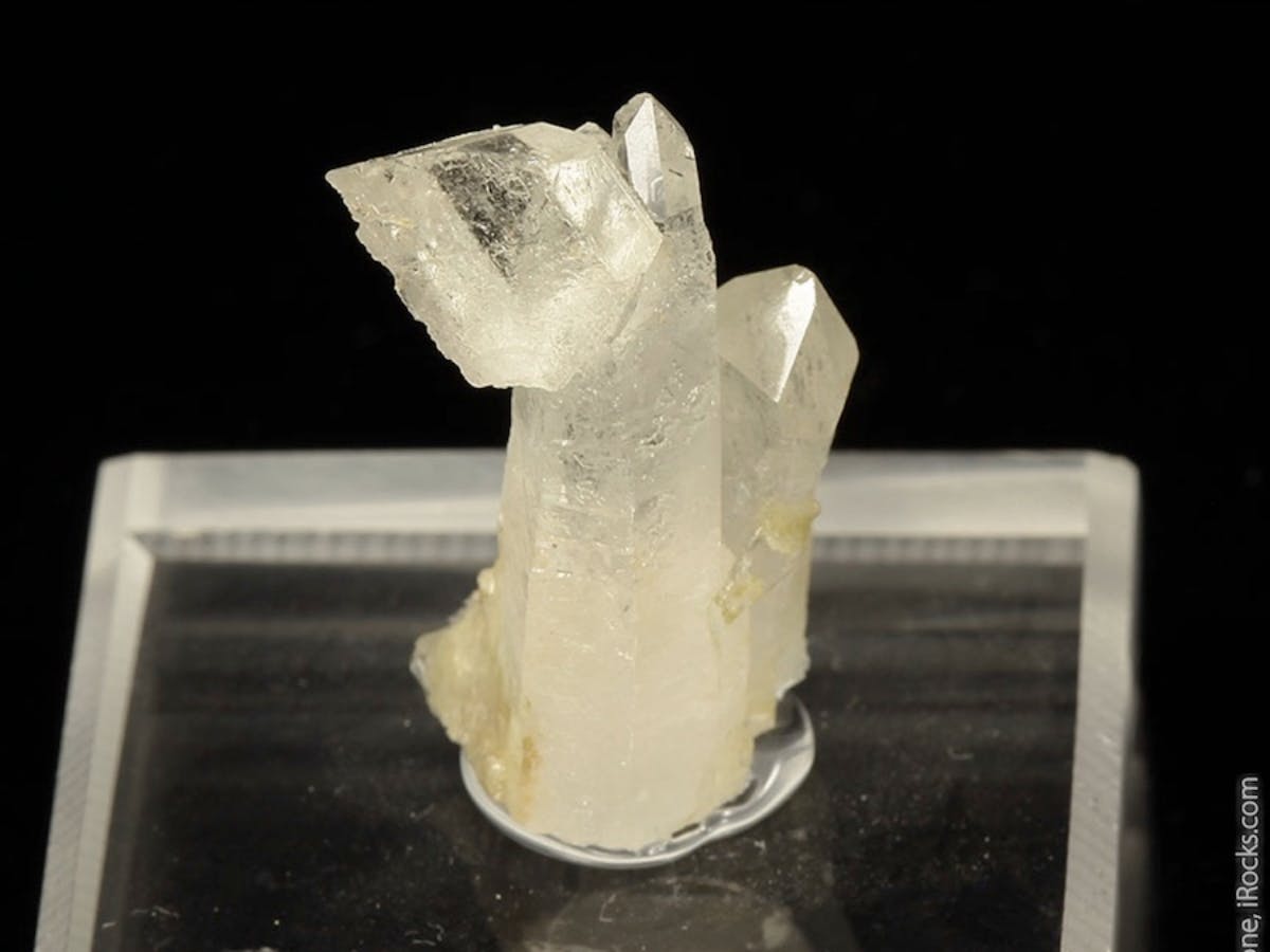 Augelite crystal on quartz - California