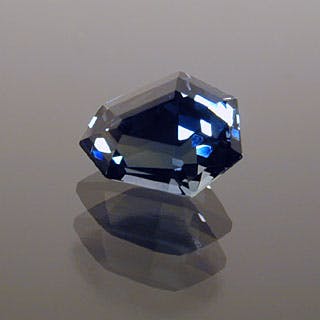 faceting angles - step cut sapphire