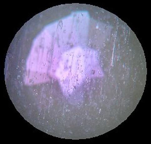 synthetic gems - pulled alexandrite