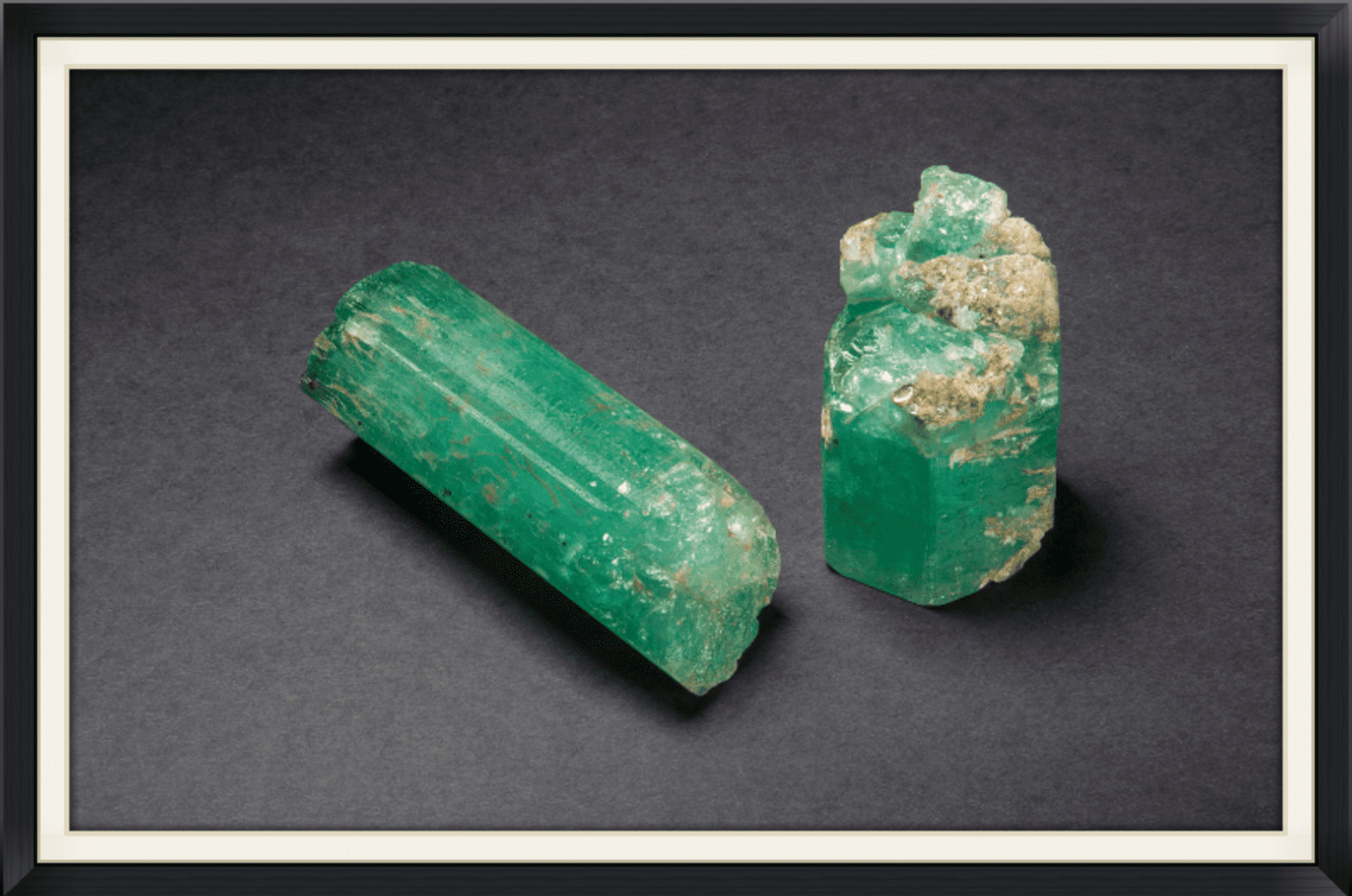 LKA and Stephenson - largest emeralds