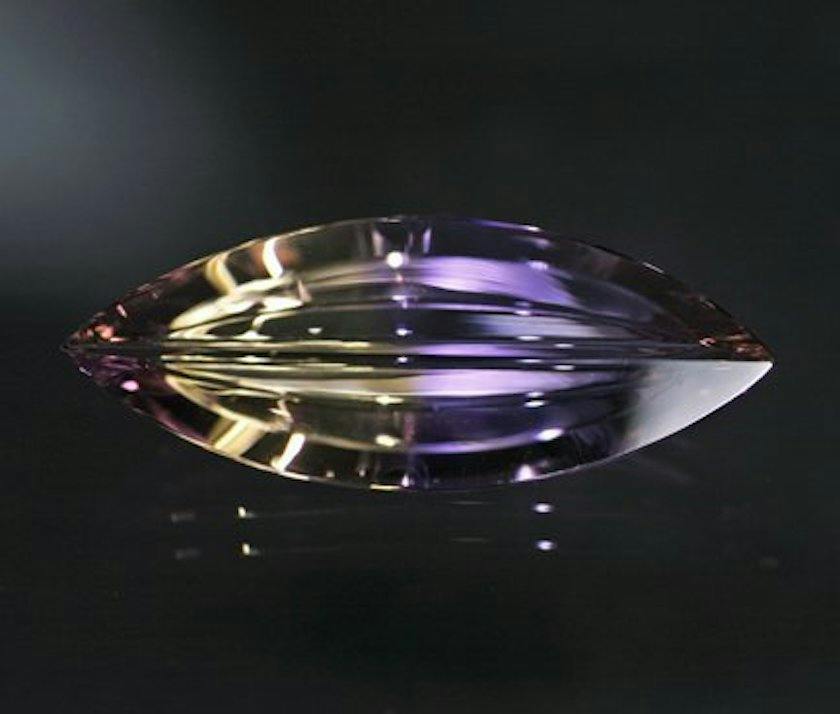 custom-cut ametrine - Bolivia